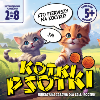 Kotki Psotki - wieczko pudełka